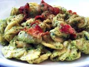 Orecchiette with Speck and Marjoram