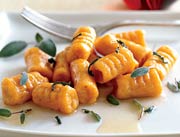 Sweet Potato Gnocchi with Brown Butter and Sage