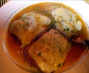 Veal with Eggplant and Prosciutto